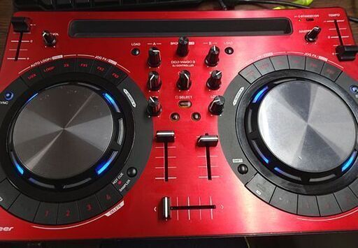 Pioneer DDJ-WEGO3 DJコントローラー レッド