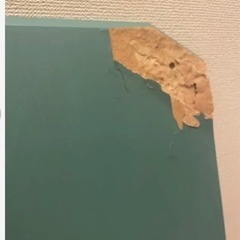 子供 コンパクト 幅75cm モスグリーン　ローテブル　折り畳みテーブル　脚が１本折れていますの画像