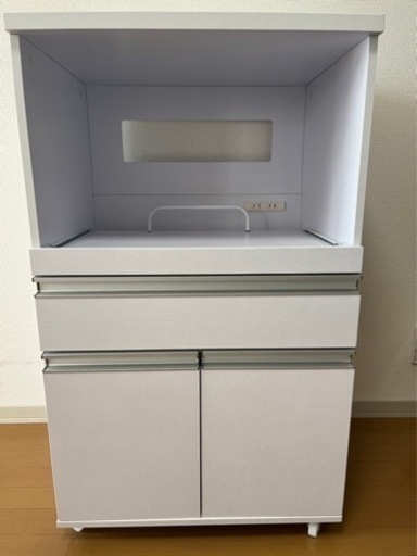 取引決定【2月中旬受け渡し可能な方】キッチンラック　白