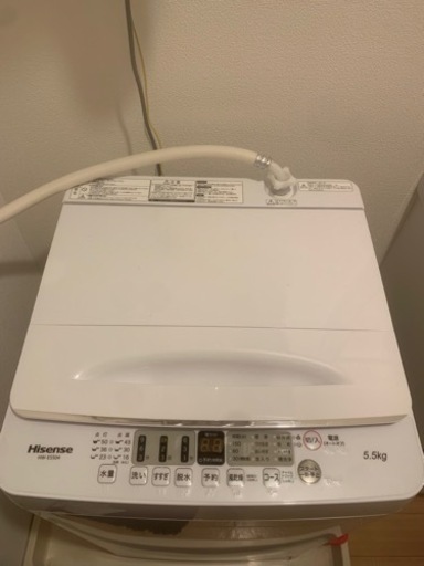 2021年製　Hisense洗濯機　美品　引取限定