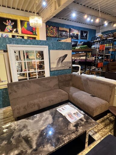 ■ミキインテリア■引取限定■アウトレット■展示品■試作品■ダイニングソファーとしても活躍できます