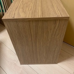 カラーボックス 一段 あげます。の画像