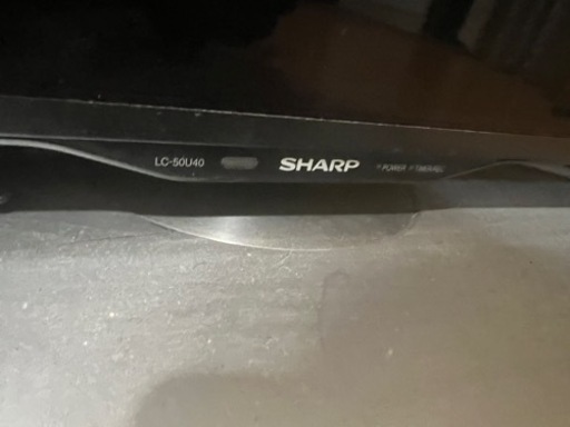 シャープ 50インチ液晶テレビ LC-50U40 訳あり赤点滅