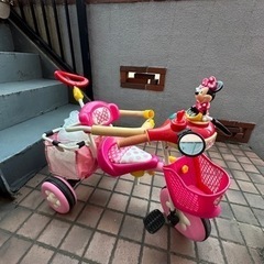 【0円】ミッキーの三輪車あげます