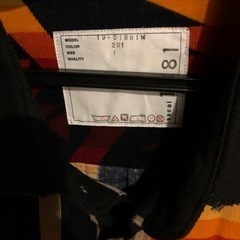 sacai×PENDLETONコラボ長袖シャツ　新品未使用品の画像