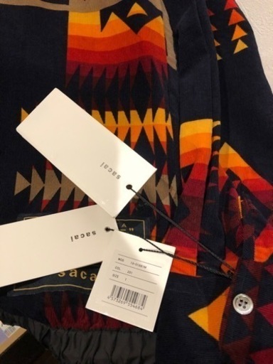 sacai×PENDLETONコラボ長袖シャツ　新品未使用品