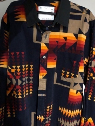 sacai×PENDLETONコラボ長袖シャツ　新品未使用品