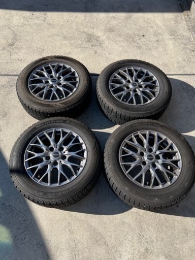 スタッドレスタイヤ　195/65R15　ホイールセット4本　オートバックス