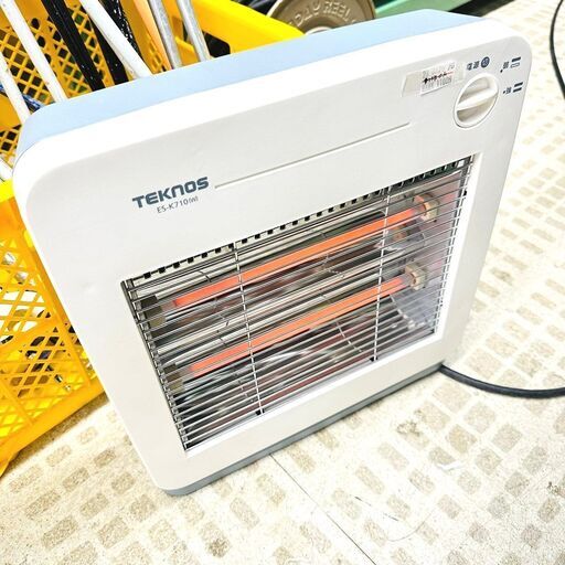1/14【お買得品】TEKNOS 電気ストーブ ES-K710 2014年製 千住