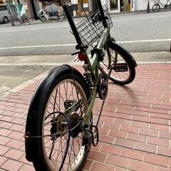 【中古】オシャレな折り畳み自転車の画像