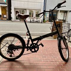 【中古】オシャレな折り畳み自転車の画像