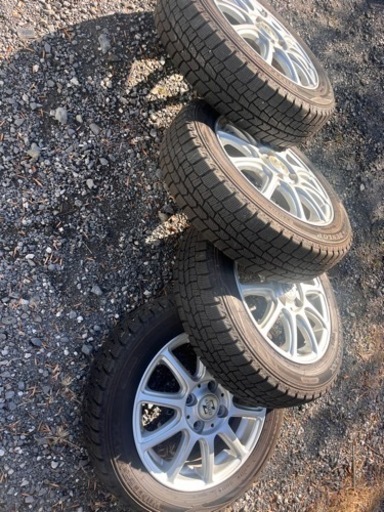 155/65R14 20年　バリ溝　ワゴンR ムーブ、タント