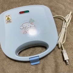 サンリオ　一番くじ　シナモロール　ホットサンドメーカーの画像