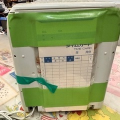 安心のアマノ　タイムレコーダー　カード１０枚付き　BX2000の画像