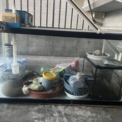 水槽 90cm 本体　砂利など