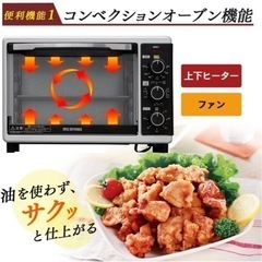 アイリスオーヤマ　コンベクションオーブンPFC-D15Aの画像
