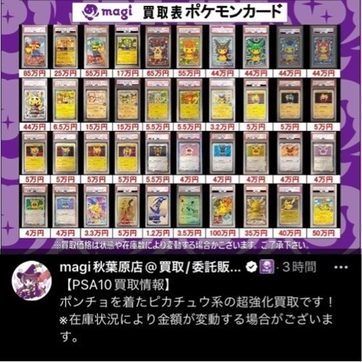 【辰年効果で価値UP】ポケモンカード ポンチョを着たピカチュウ レックウザ PSA10 他PSA10 まとめ売り ポケカ