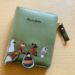 レディースお財布　動物の画像