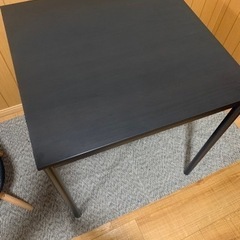 IKEA ダイニングテーブル SANDSBERG サンドスベリ SANDSBERG サンドスベリ テーブル, ブラック, 67x67 cm - IKEA