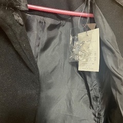 グレイル　フェイクファーフレアコート　黒　新品未使用　タグ付きの画像