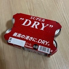 アサヒ　スーパードライ　350ml缶6本セット