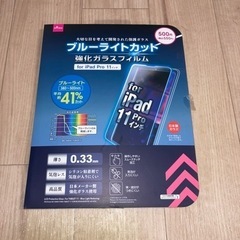 決まりました iPad pro 11インチ用ガラスフィルム