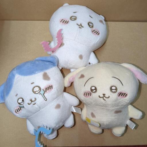 【売ります】ちいかわ　ハチワレ　うさぎ　とぼとぼぬいぐるみ