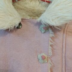 ★110★スーリー★souris★ムートン★ピンク★ハートの画像