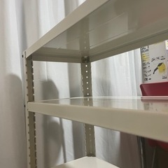 スチールラック4段　美品3台有り１台4000円の画像