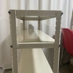 スチールラック4段　美品3台有り１台4000円の画像