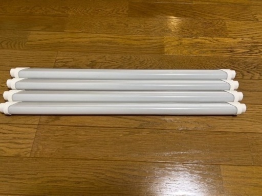 4本セット　直管形LED蛍光灯、20W型、58cm、6000K 昼光色