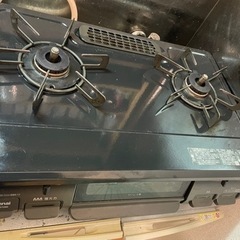 【受渡予定者確定】ガスコンロ（都市ガス）※グリル焼き壊れてますの画像