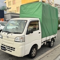⭐️ハイゼットトラック⭐️ロング幌付き🉐車検２年付🉐格安コミコミ...
