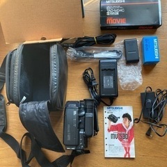 三菱電機　ムービーカメラ　ＭＶーS30 ジャンク品の画像