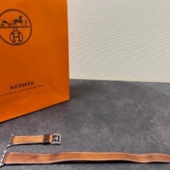 入手困難　激レア　HERMES Apple Watch　レザーベ...