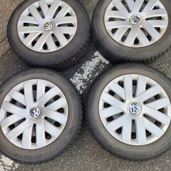 スタッドレスセット　ＶW　ポロ　185/60R15　6Ｊ　+38...