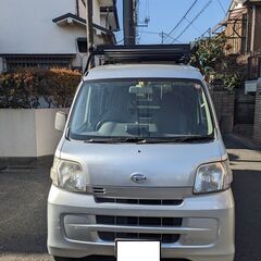 ハイゼットカーゴ　4WD　（個人販売） 太陽光パネル付き　キャン...