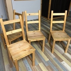 木のイス