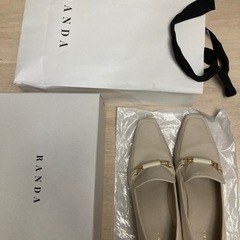 RANDA ビットパーツチャンキーヒールシューズ