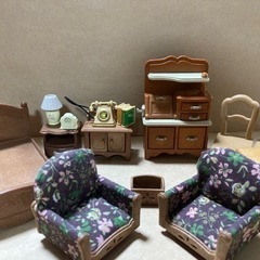 シルバニアファミリー　応接室セット　家具
