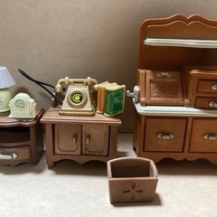 シルバニアファミリー　応接室セット　家具の画像