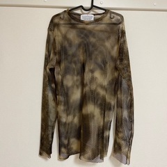 STYLE NANDA 韓国 メッシュトップスの画像