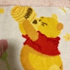 クマのプーさん 玄関マット バスマット こども部屋の画像
