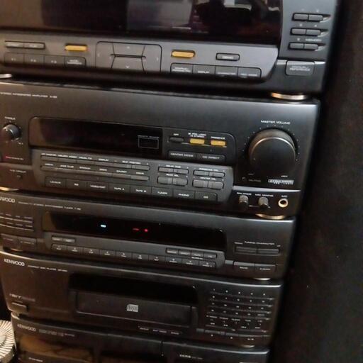 KENWOOD　コンポ　CD 再生OK カセット使用不可