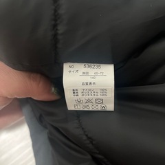 140㎝　中綿コート　の画像