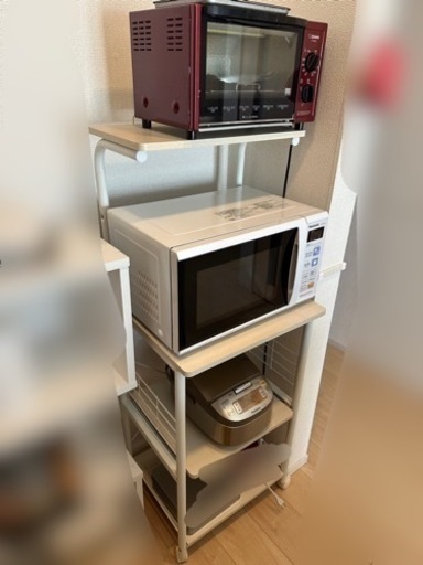 ニトリ　レンジ台　レンジ台のみ　キッチン　調理家電　オーブン　オーブントースター