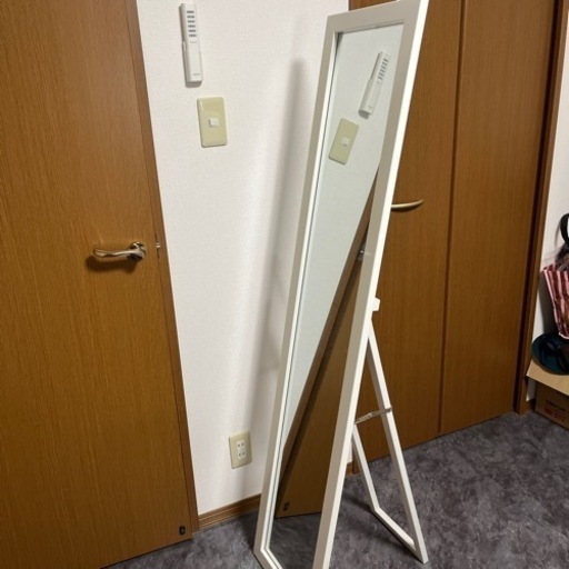 姿見　スタンドミラー　全身鏡　受け渡し決まりました