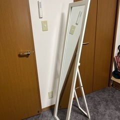 姿見　スタンドミラー　全身鏡　受け渡し決まりました