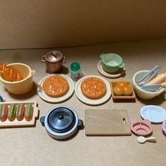 シルバニアファミリー　パン　キッチン小物