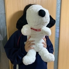 スヌーピーのぬいぐるみ